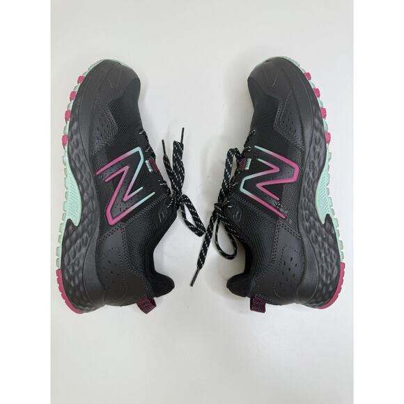 New Balance T410v8 Trail Running Shoe Womens 8.5 Black Mesh WT410LCB Unisex - Picture 6 of 9